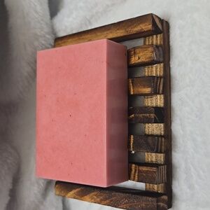BACK IN STOCK! Hand Crafted Cherry Cherry Shea Butter Soap 4oz Bar